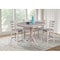 International Concepts 36 in. Round Counter Height Extension Dining Table w/12 in. Leaf and 4 Emily Counter Height Stools K09-36RXT-S6172-4 - alternate 1